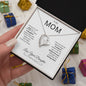 To My Mom Forever Love Knot Necklace