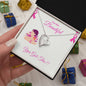Forever Love Necklace (Breast Cancer Awareness)