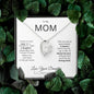 To My Mom Forever Love Knot Necklace
