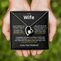 To My Wife Forever Love Necklace