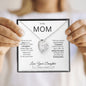 To My Mom Forever Love Knot Necklace