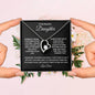 To My Daughter Forever Love Necklace