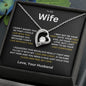 To My Wife Forever Love Necklace