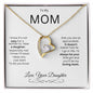 To My Mom Forever Love Knot Necklace