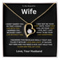 To My Beautiful Wife Forever Love Necklace