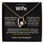 To My Amazing Wife Forever Love Necklace