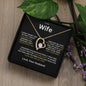 To My Wife Forever Love Necklace