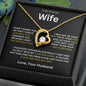 To My Amazing Wife Forever Love Necklace