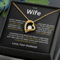 To My Wife Forever Love Necklace