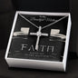 CZ Cross Necklace For Mom