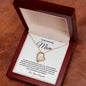 To My Amazing Mom Forever Love Necklace A Special Mom