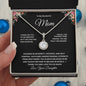 To My Wonderful Mom Eternal Hope Necklace A Special Gift