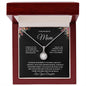 To My Wonderful Mom Eternal Hope Necklace A Special Gift