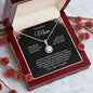 To My Wonderful Mom Eternal Hope Necklace A Special Gift