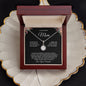 To My Wonderful Mom Eternal Hope Necklace A Special Gift