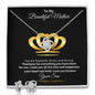 Love Knot Earring & Necklace Set