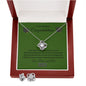 Love Knot Necklace Set Congratulations!