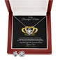 Love Knot Earring & Necklace Set