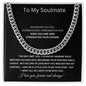 To My Soulmate Beautiful Chain Necklace