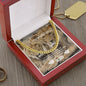 To My Son Cuban Link Chain Congratulations