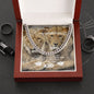 To My Son Cuban Link Chain Congratulations
