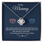To My Mommy Beautiful Love Knot Necklace