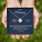 To My Mommy Beautiful Love Knot Necklace