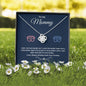 To My Mommy Beautiful Love Knot Necklace