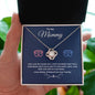 To My Mommy Beautiful Love Knot Necklace