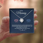 To My Mommy Beautiful Love Knot Necklace