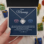 To My Mommy Beautiful Love Knot Necklace