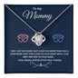 To My Mommy Beautiful Love Knot Necklace