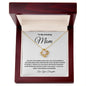 To My Amazing Mom Love Knot Necklace Happy Mother's Day