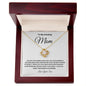 To My Amazing Mom Love Knot Necklace Happy Mother's Day