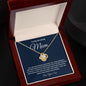 To My Amazing Mom Love Knot Necklace For A Special Mom