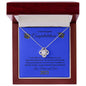 Love Knot Necklace Congratulations!