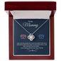 To My Mommy Beautiful Love Knot Necklace