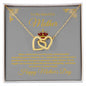 Interlocking Hearts Necklace Happy Mother's Day