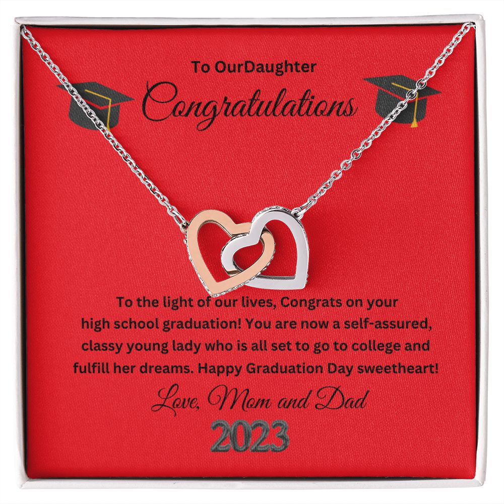 Interlocking Hearts Congratulations!