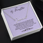 Signature Name Necklace For My Special Daufgter