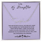 Signature Name Necklace For My Special Daufgter