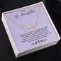 Signature Name Necklace For My Special Daufgter