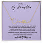 Signature Name Necklace For My Special Daufgter
