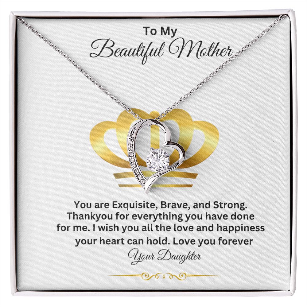 Forever Love Necklace For Mom
