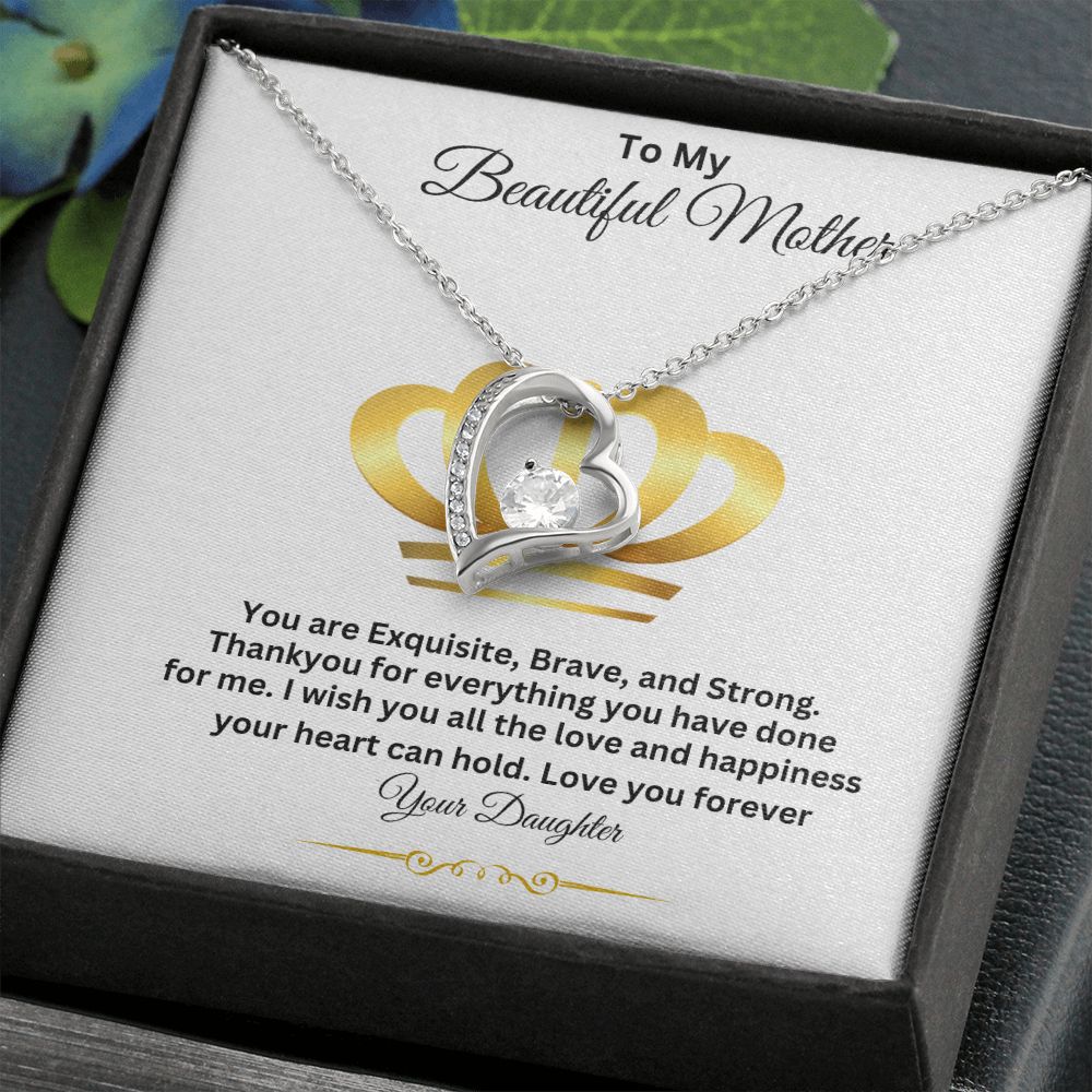Forever Love Necklace For Mom