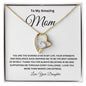 To My Amazing Mom Forever Love Necklace A Special Mom
