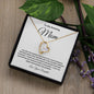 To My Amazing Mom Forever Love Necklace A Special Mom
