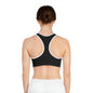 I Am Gorgeous Sports Bra (AOP)
