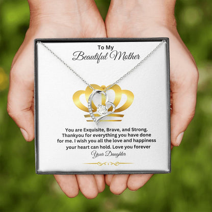 Forever Love Necklace For Mom