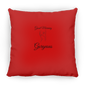 Good Morning ZP18 Large Square Pillow